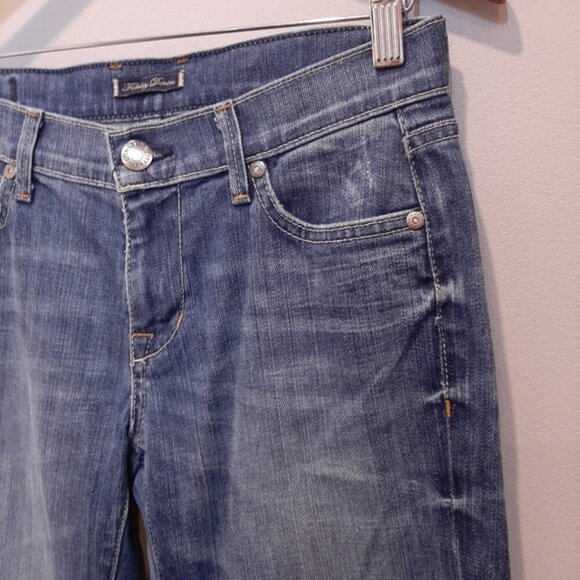 Fidelity Rocco Straight Jeans Blue Opal Vintage Wash Slim Stretch Denim Size 24 - Picture 5 of 14